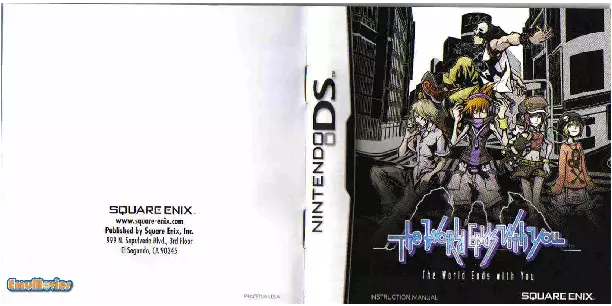 manual for World Ends With You, The